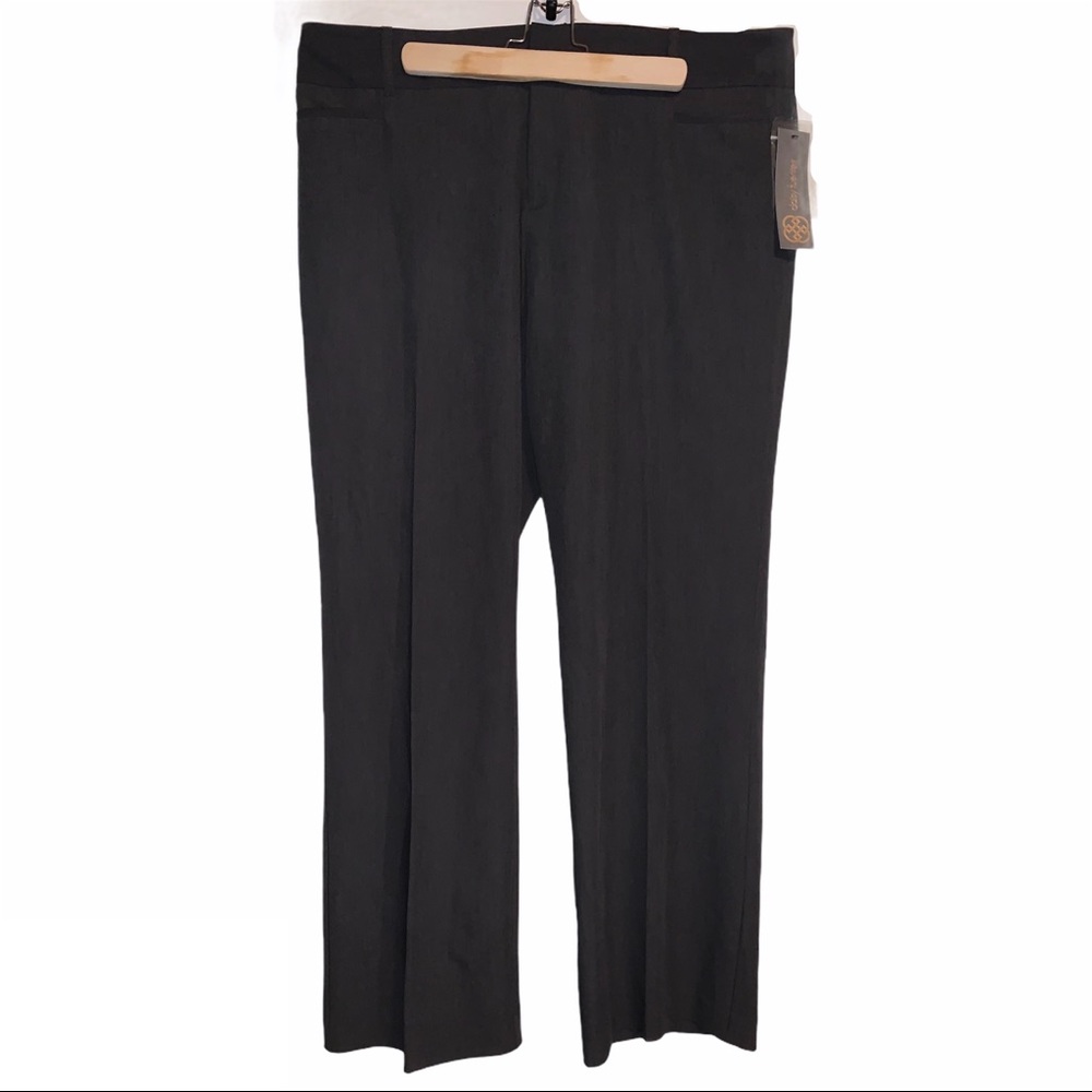 Daisy Fuentes Grey Casual Work Trousers